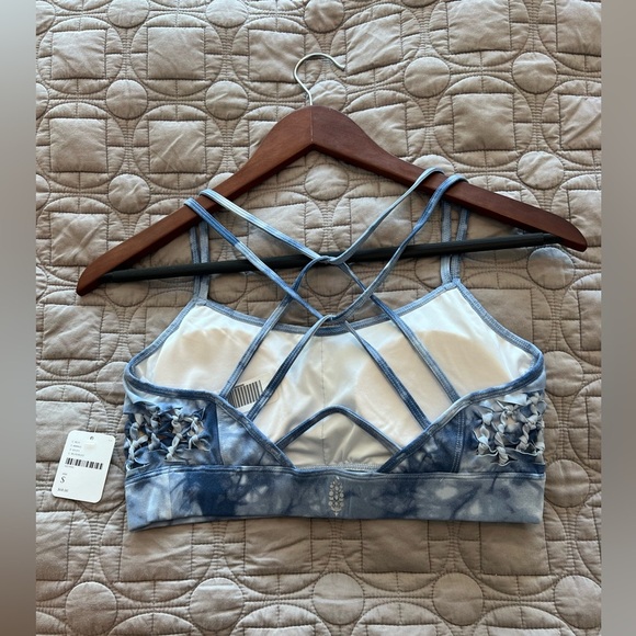 FP Movement by Free People Blue Tie-Dye Sports Bra - Picture 4 of 16